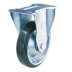 TYS Series Fixed Rubber Casters (TYSK-100) 