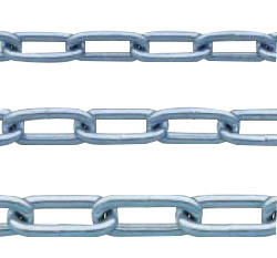 Bright chromate cut chain (weld type) (TIC-485) 
