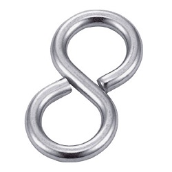 Closed S Hook (Stainless Steel), TRUSCO