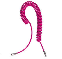 High-Power Coiled Hose