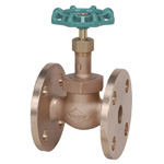 Type 150, Bronze Flange Type, PTFE Globe Valve With Disc