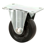 Standard Class 600B Fixed Type, Roller Bearings Included, Synthetic Rubber Wheel (Packing Caster) 