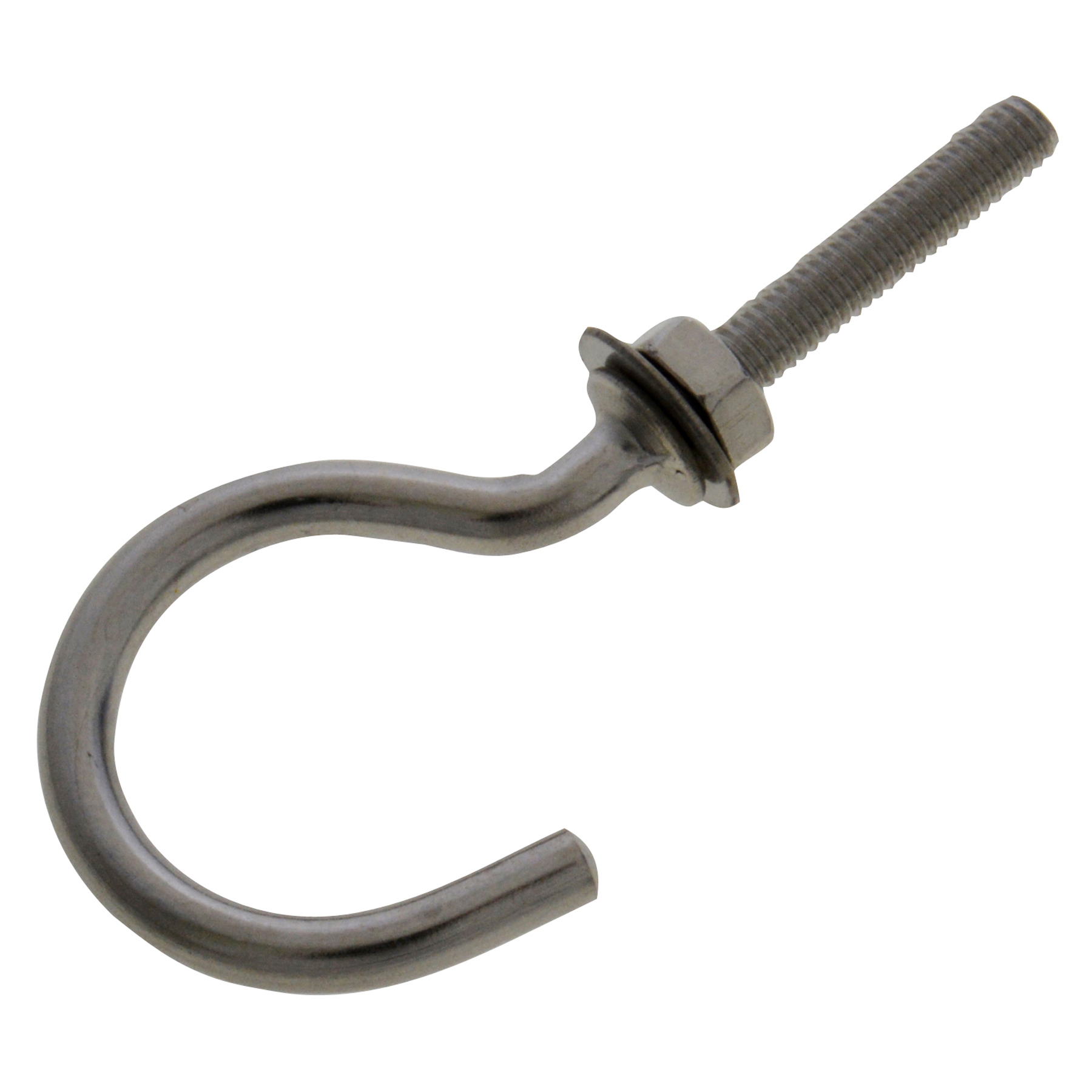 Stainless Steel Hook With Nut