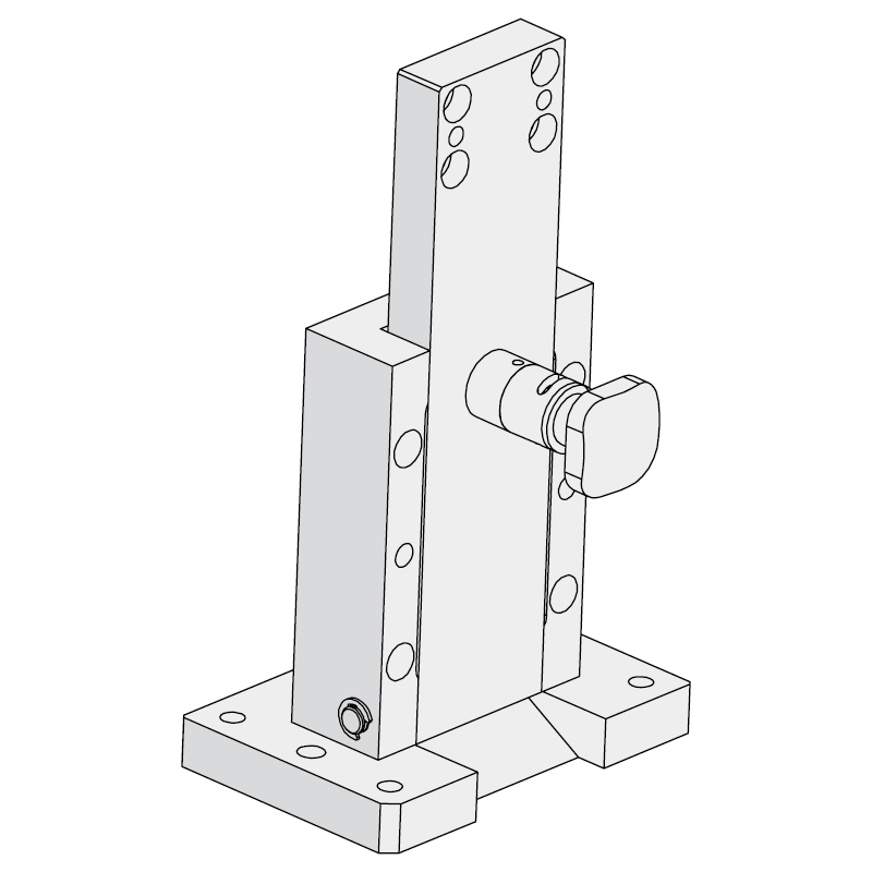 U Shape Aluminium Vertical Flip Components - Large Type - (UALK80-255) 