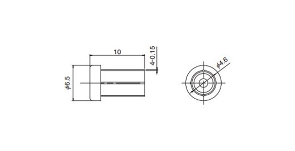 Cap for SC Series optical connector plug: related images