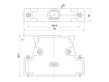 Series dimensional drawing