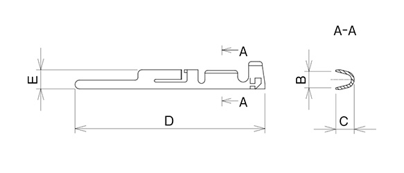 Contact (male terminal)