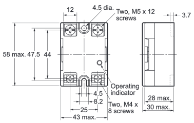 Solid State Relay G3NA with Applicable Load of 5 to 90 A: related images