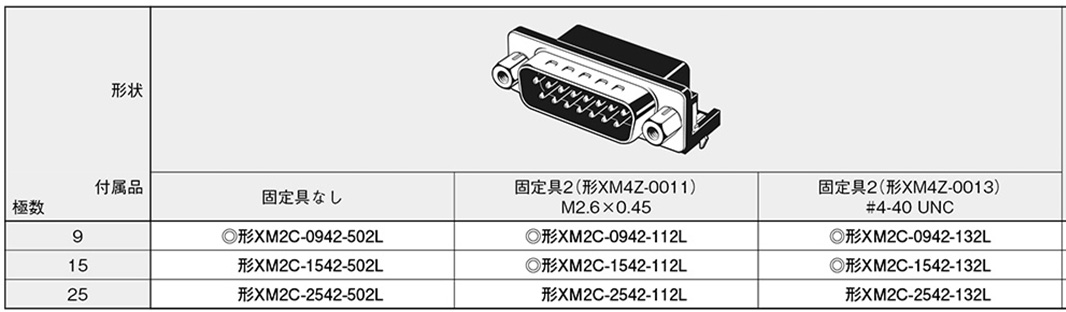 D-Sub Plug / DIP Right-Angle Terminal