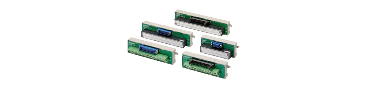 The connector side is available as MIL flat cable connectors or multi-pole, square connectors. Terminal blocks are available as either M3 screw type or M3.5 screw type.