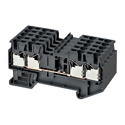 Related images: Multi-Wire Terminal Block, 1 Level, 2:2