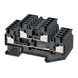 Related images: Multi-Tier Terminal Block, 2 Levels, 1:1
