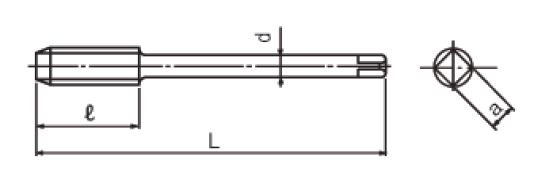 HSS Taps High Performance Series A-SFT, UNC DIN 2184-1 