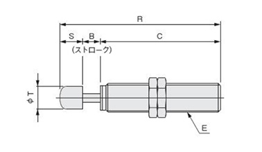 With rod end cap