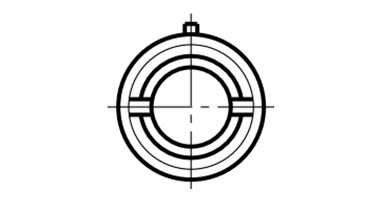 Dimensional drawing of FP