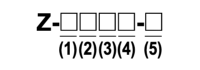 General-purpose basic switch Z type standard type