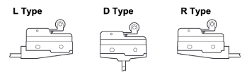 Standard switch Z type (water-proof type (molded terminal type)) Lead wire drawing direction