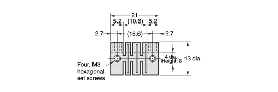 Coupling E69 E69-C04B Outline drawing