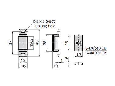 Magnetic Catch C-54: related images