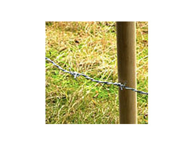 Example of use of barb steel wire