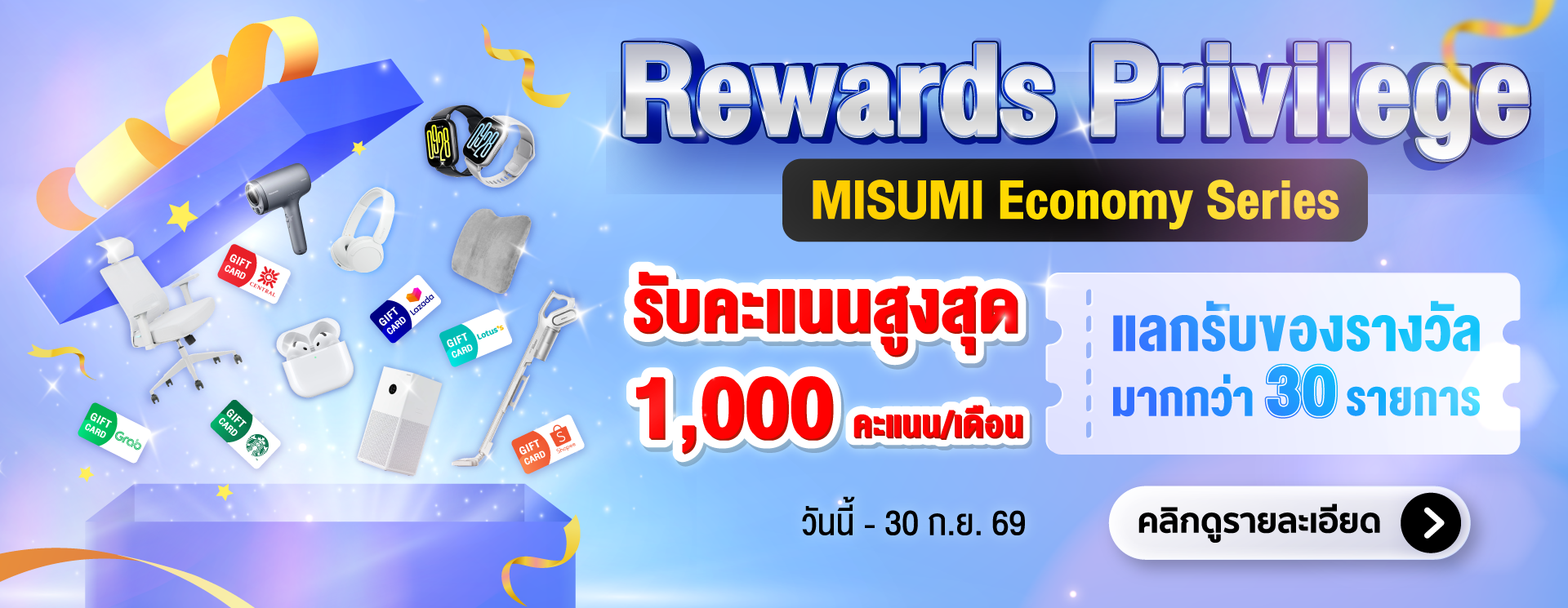 MISUMI Privilege