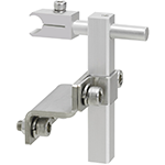 ตัวยึดรางไกด์สายพานลำเลียงแท่งกลม - ชนิดออฟเซ็ต