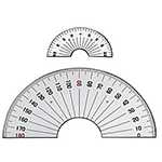 แผ่นวัดมุม (Angle Scale)