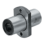 Flanged Linear Bushings - Medium, Center Flanged