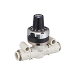 Needle Valve with Adjust Dial, Check Valve Type DVL-S Series