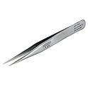 Precision Type Tweezers (Tapering Straight, Tip Round)