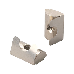 Special Rear-Loaded Shrapnel Nut for  Aluminum Profiles with Groove Width of 8 mm