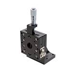 Z-Axis Manual Positioning Stages Crossed Roller Guide 