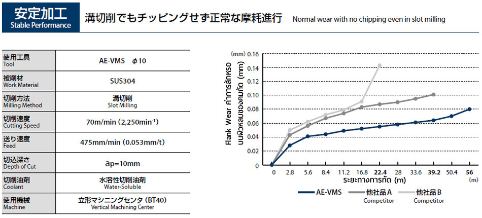 AE-VMS endurance