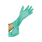 ถุงมือกันน้ำมันและสารเคมี หนา 18 มิล ขนาด M 1 คู่/แพ็ค