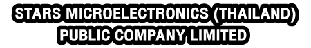 STARS MICROELECTRONICS (THAILAND) PUBLIC COMPANY LIMITED 