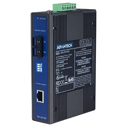 Media Converter For Industrial Use (10/100T[X] To Single-Mode SC Type Optical Fiber)