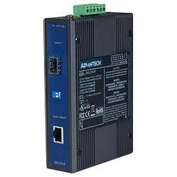 (Gigabit Ethernet → SFP Optical Fiber) Media Converter For Industrial Use, Wide Temperature