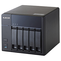 Linux NAS / 5-Bay 4-Drive Version / 8 TB / NetStor7 Series