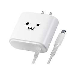 AC Charger (Type-C, Cable Integrated / 2.4 A)