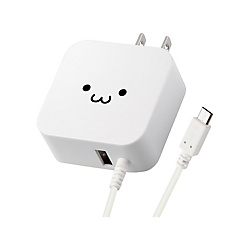 AC Charger (microB Cable + USB Port / 2.4 A)