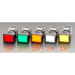 LED Illuminated Square Type Push Button Switch EA940D-228