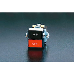 Square 2-contact self-holding push button switch EA940DA-3