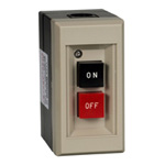 Exposed Type Pushbutton Power Switch (With Overload Circuit Breaker and No-Voltage Circuit Breaker)