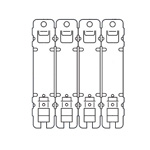 T-51, T-101 Series Breaker Mounting for Distribution Board