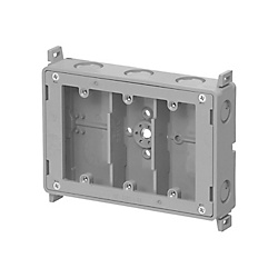 Switch Box With 3/8-Inch Stud For Walls With Exposed Beams