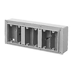Plastic Recessed Switch Box (With Plaster Ring)