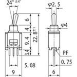 Toggle Switch, MS-621 Series