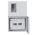Lead-in meter panel/with terminal block