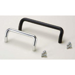 Angled Aluminum Round Rod Handle, KH Series