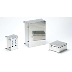 Opening and Closing Stainless Steel Box with External Mounting Feet, SLM Series